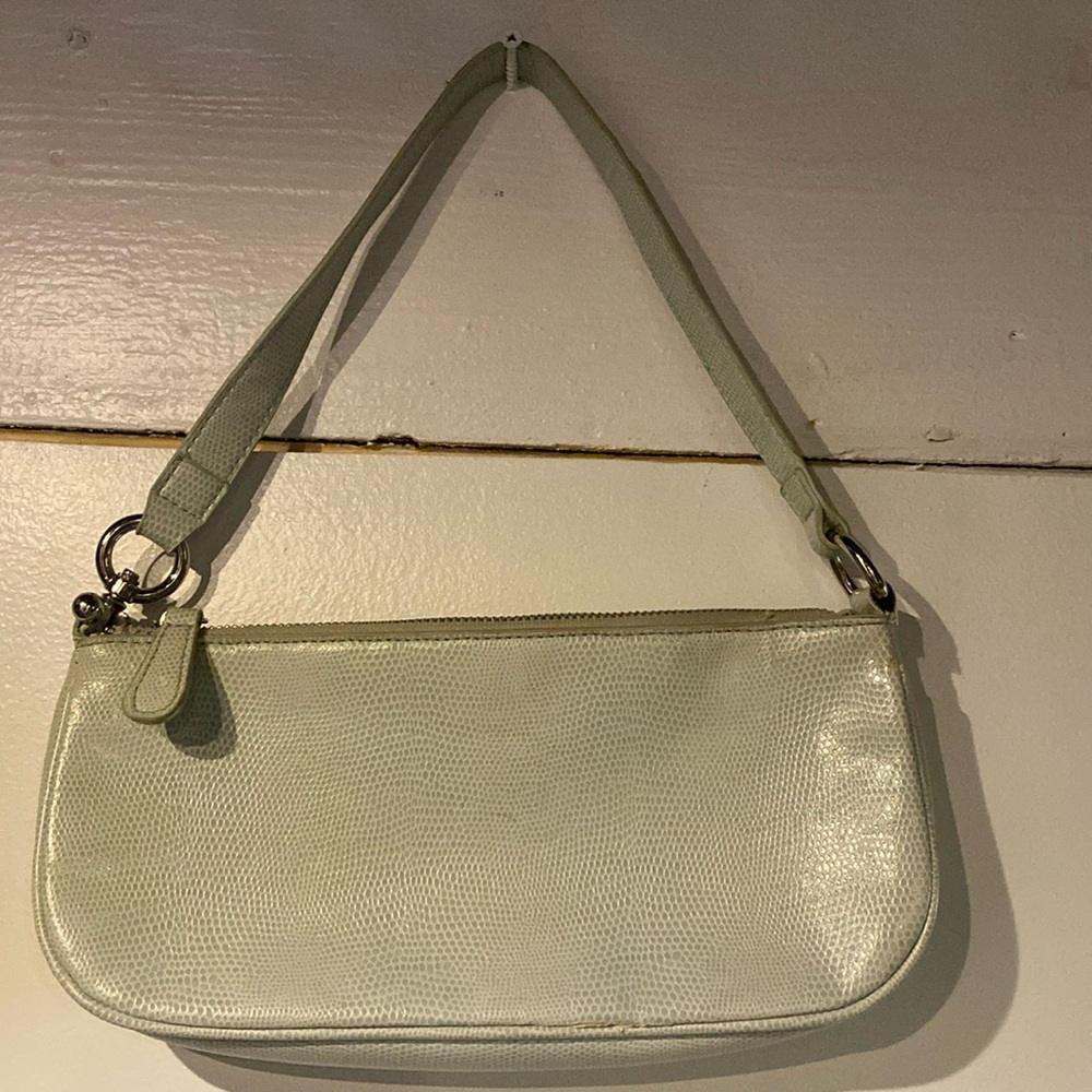 Small blue/green shoulder bag